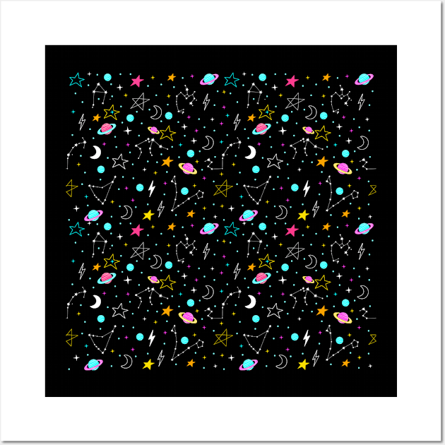 Universe Pattern Wall Art by outdoorlover